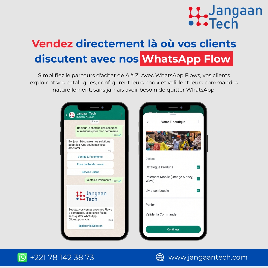 Comment intégrer un Chatbot WhatsApp en Wolof et Français pour votre service client au Sénégal